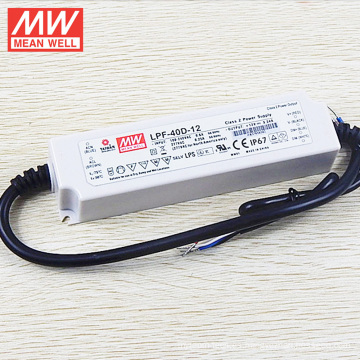 40W PWM regulable LED Driver 12V con función PFC LPF-40D-12